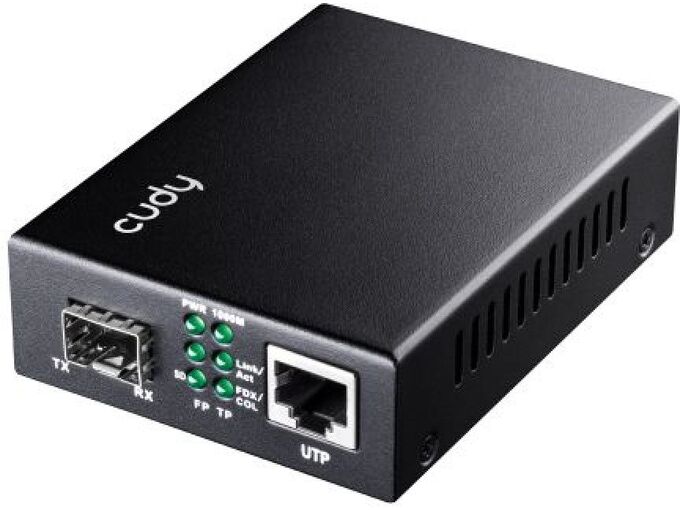 Cudy Gigabit Ethernet Fiber konverter sa 1 SFP slotom MC220