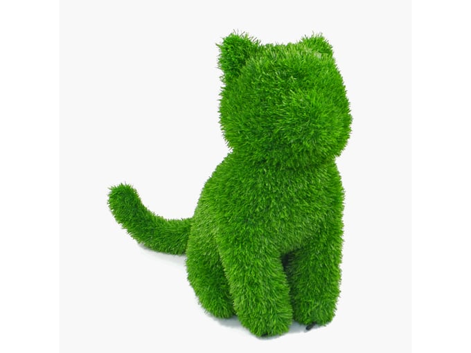 AniPlants Figura od veštačke trave Mačka