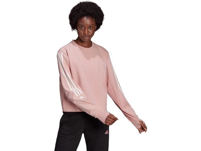 Adidas AEROREADY Designed to Move Cotton-Touch Sweatshirt