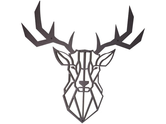 Wallity Dekorativni metalni zidni ukras Deer