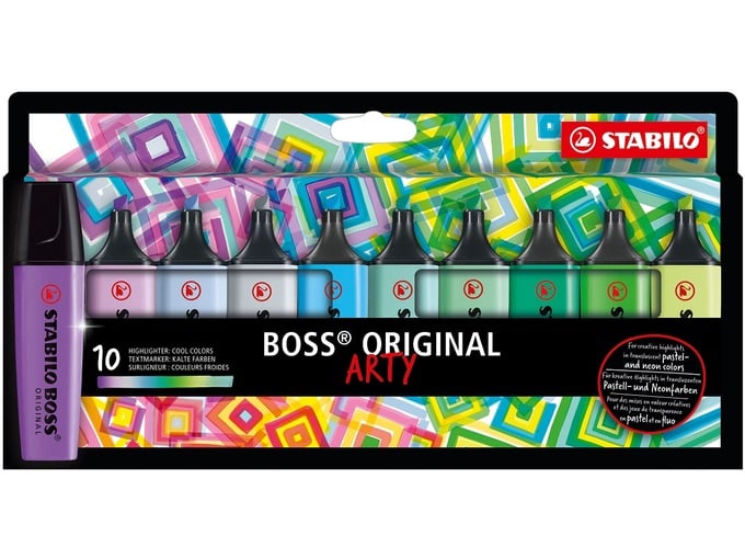 Stabilo Signir set Boss Original Arty hladne boje 1/10