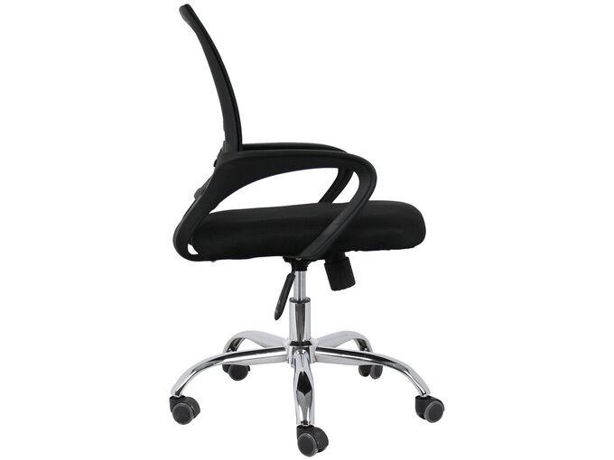 Trick kancelarijska stolica sa metalnom bazom BY017 crna