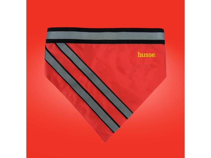 Husse Reflektujuća kragna sa team Husse logotipom: M