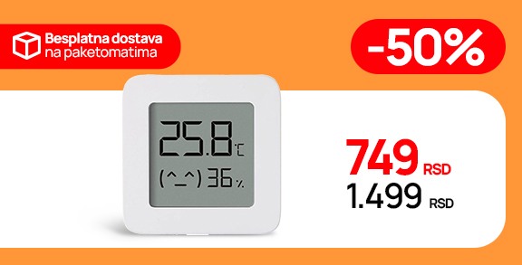 Xiaomi merač temperature i vlažnosti vazduha na shoppster