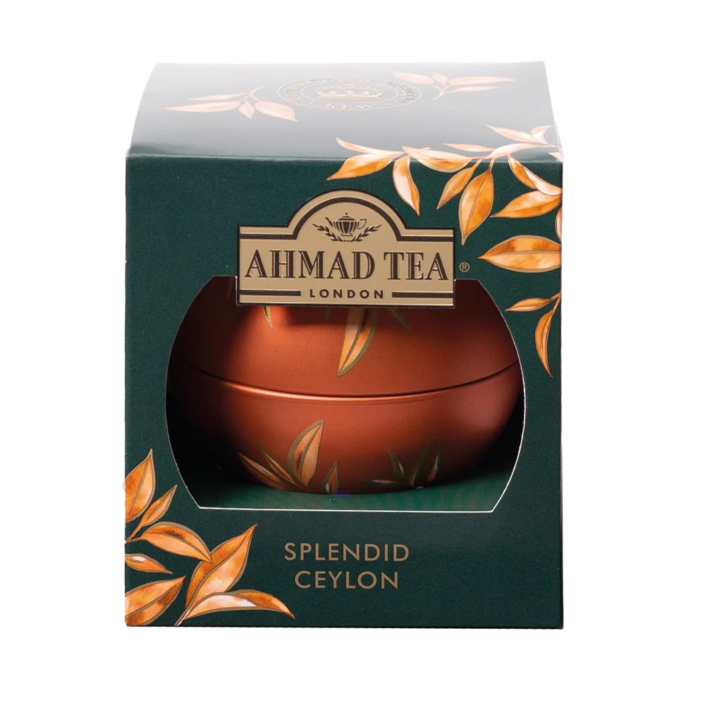 Ahmad Čaj Ahmd Kew Gardens Bauble Caddies Splendid Ceylon 25g