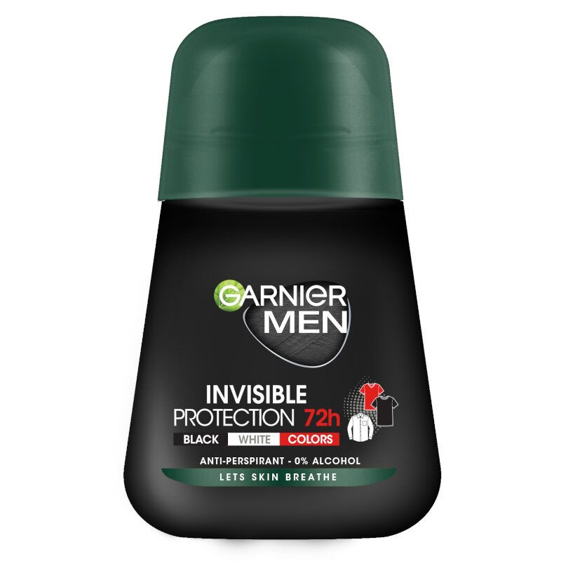 Garnier Roll-on Mineral Deo Men Invisible Black White and Colors 50ml