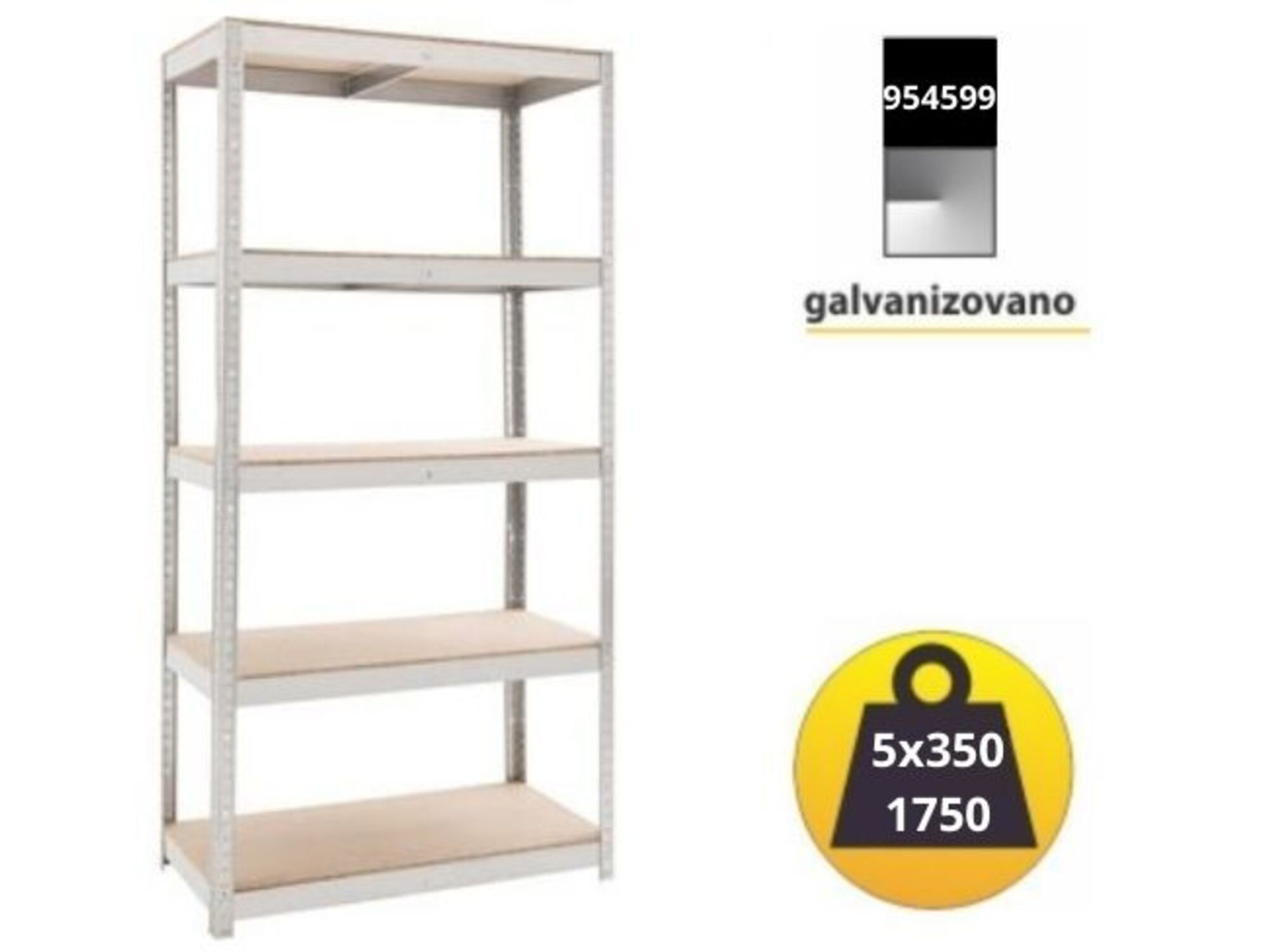 SmartStorage Polica 180x100x60cm