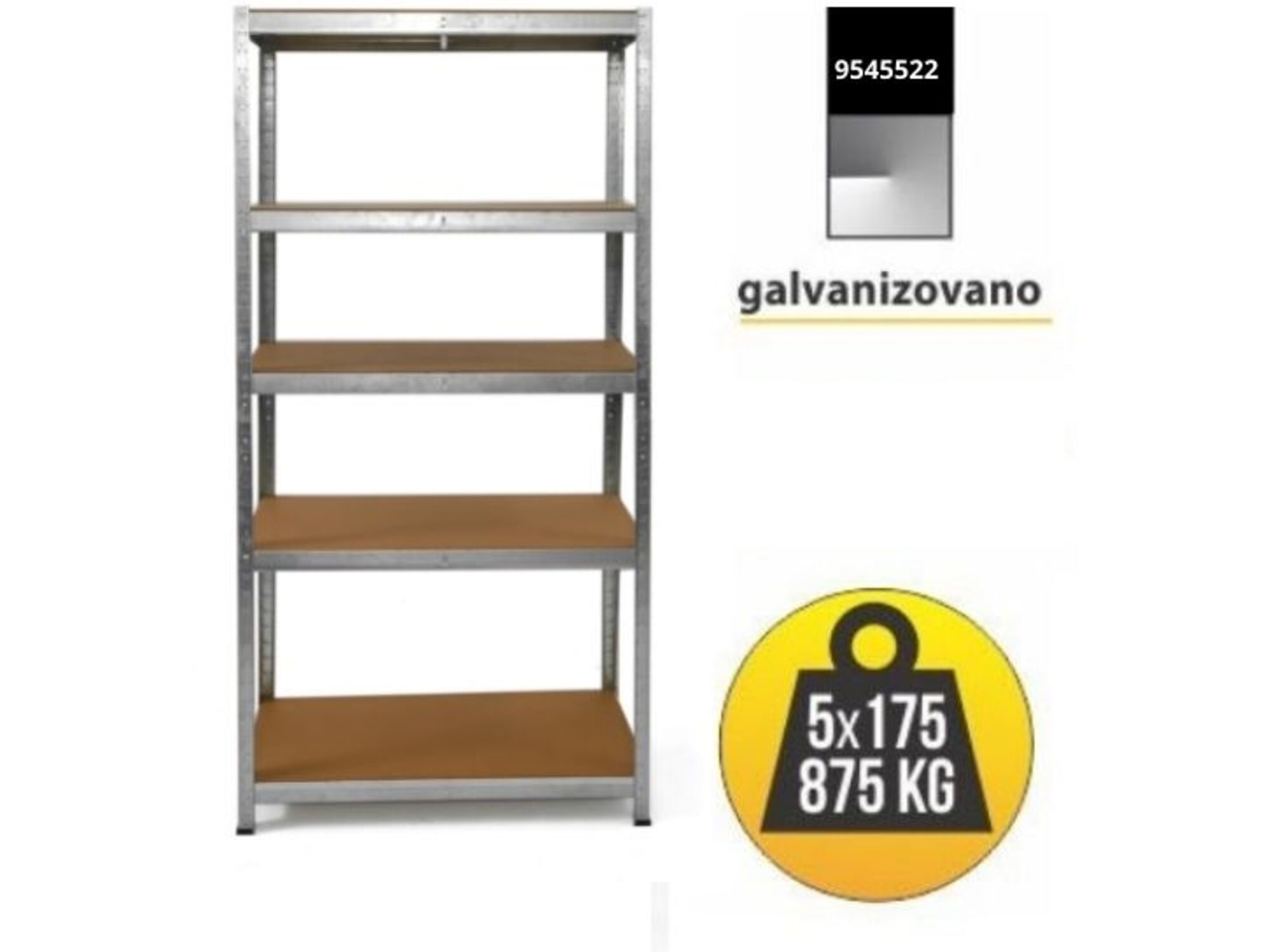 SmartStorage Polica 180x100x30cm
