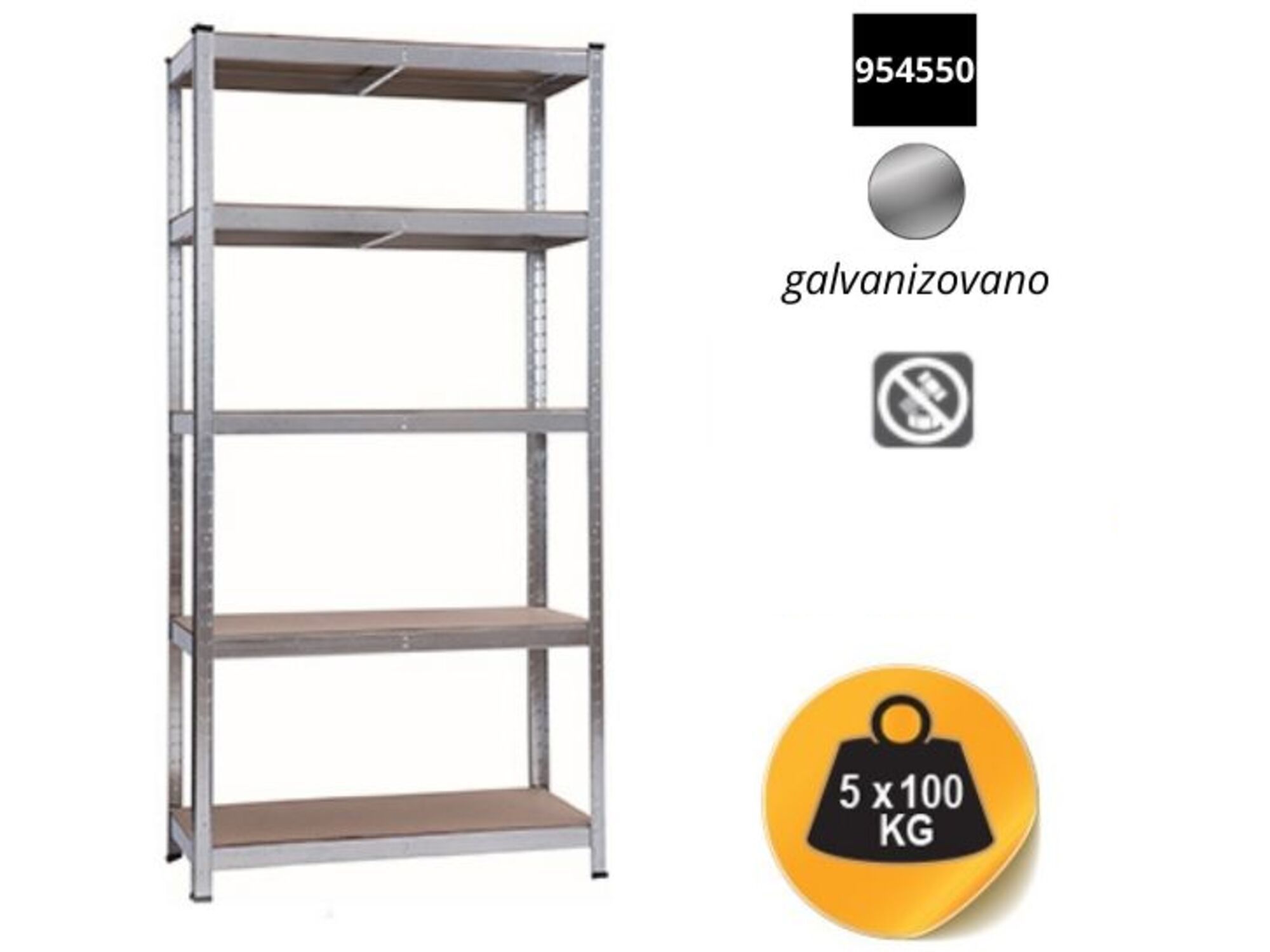 SmartStorage Polica 180x90x50cm