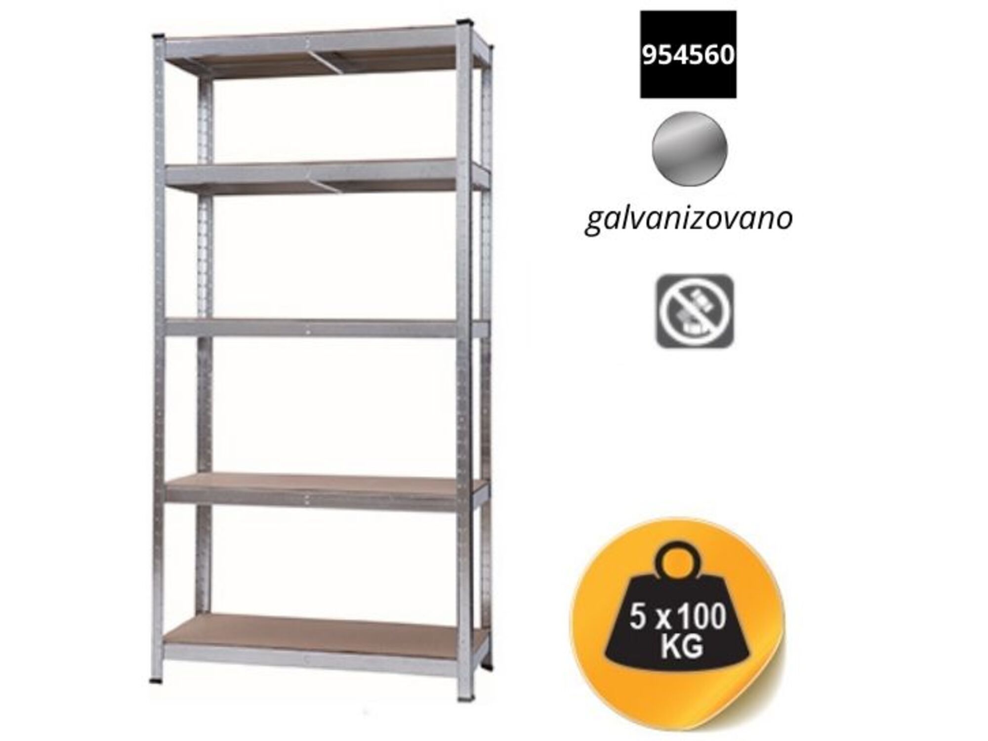 SmartStorage Polica 180x90x30cm