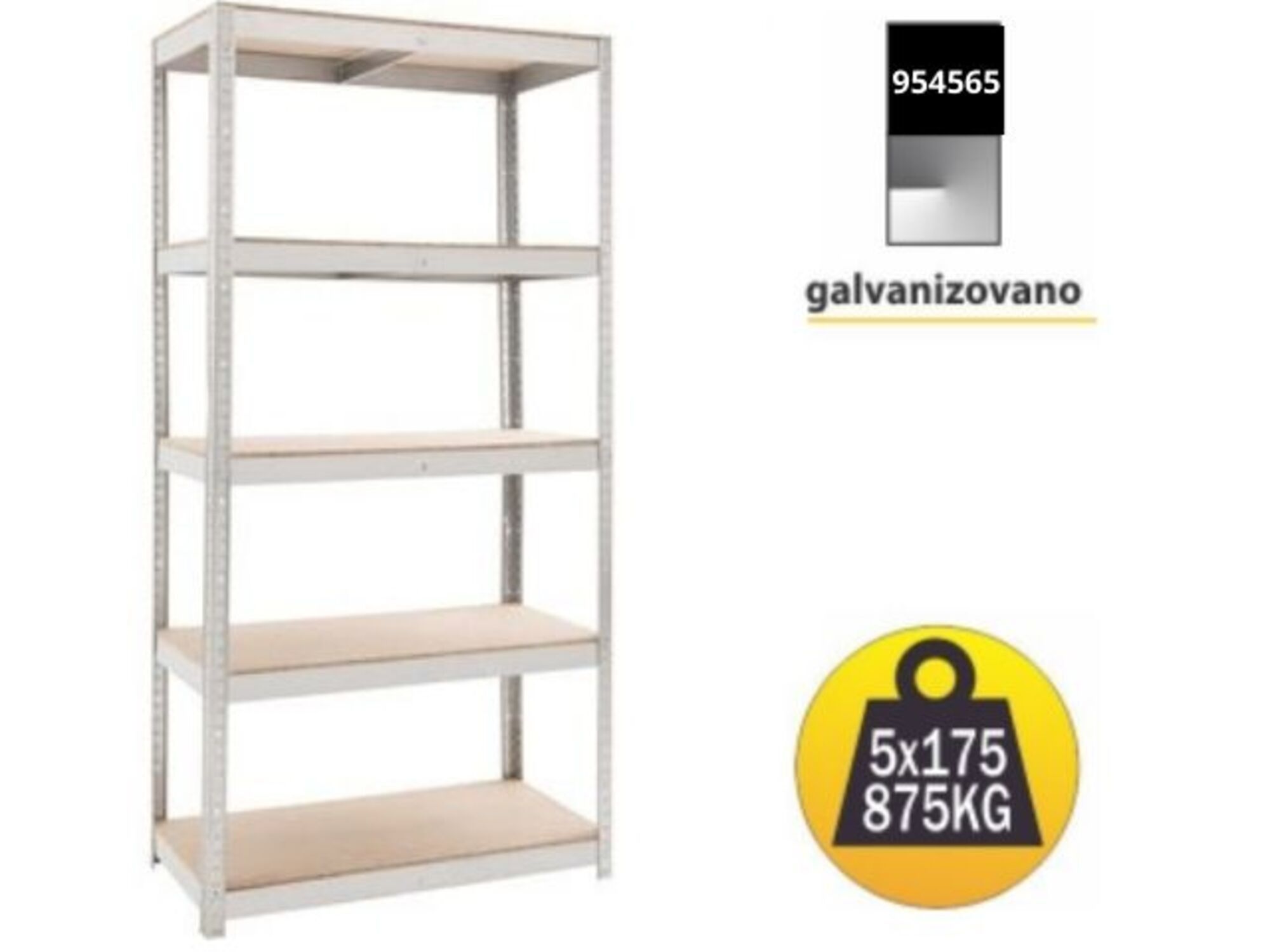 SmartStorage Polica 180x100x50cm