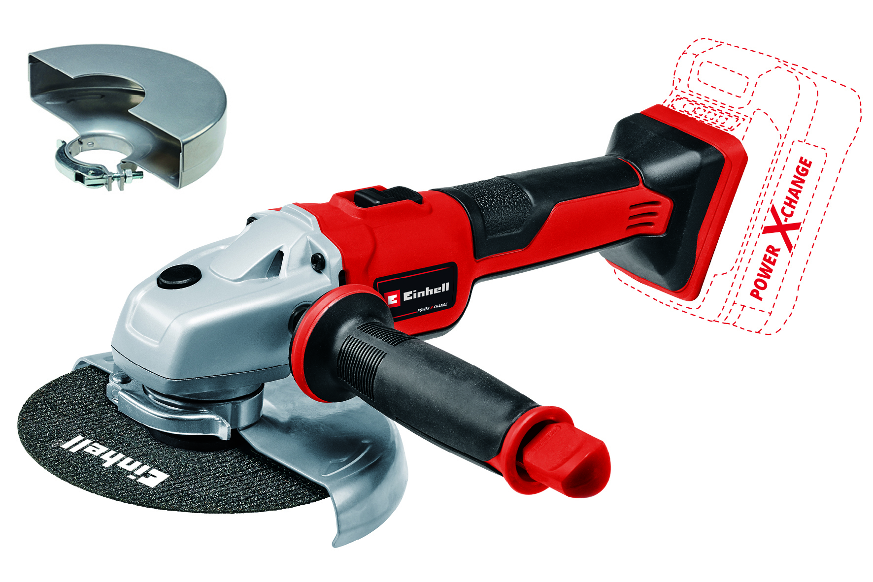 Einhell Professional Akumulatorska ugaona brusilica AXXIO 18/150