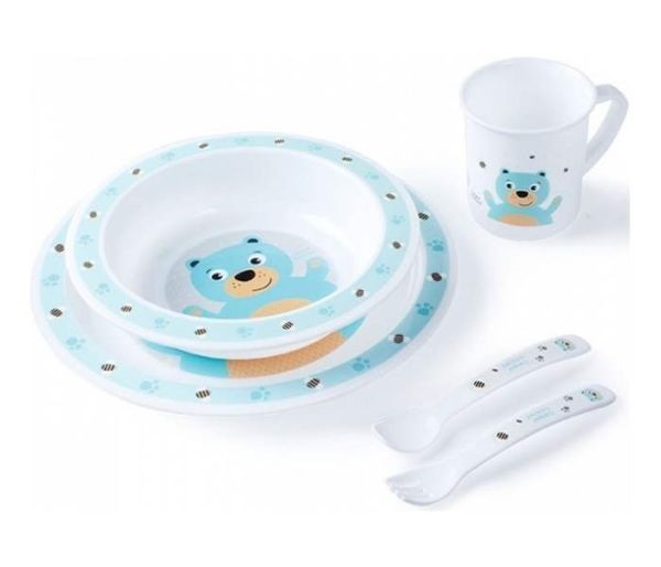 Canpol Baby Set za hranjenje Bear
