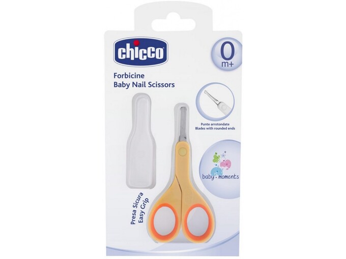 Chicco makazice za nokte, narandžaste