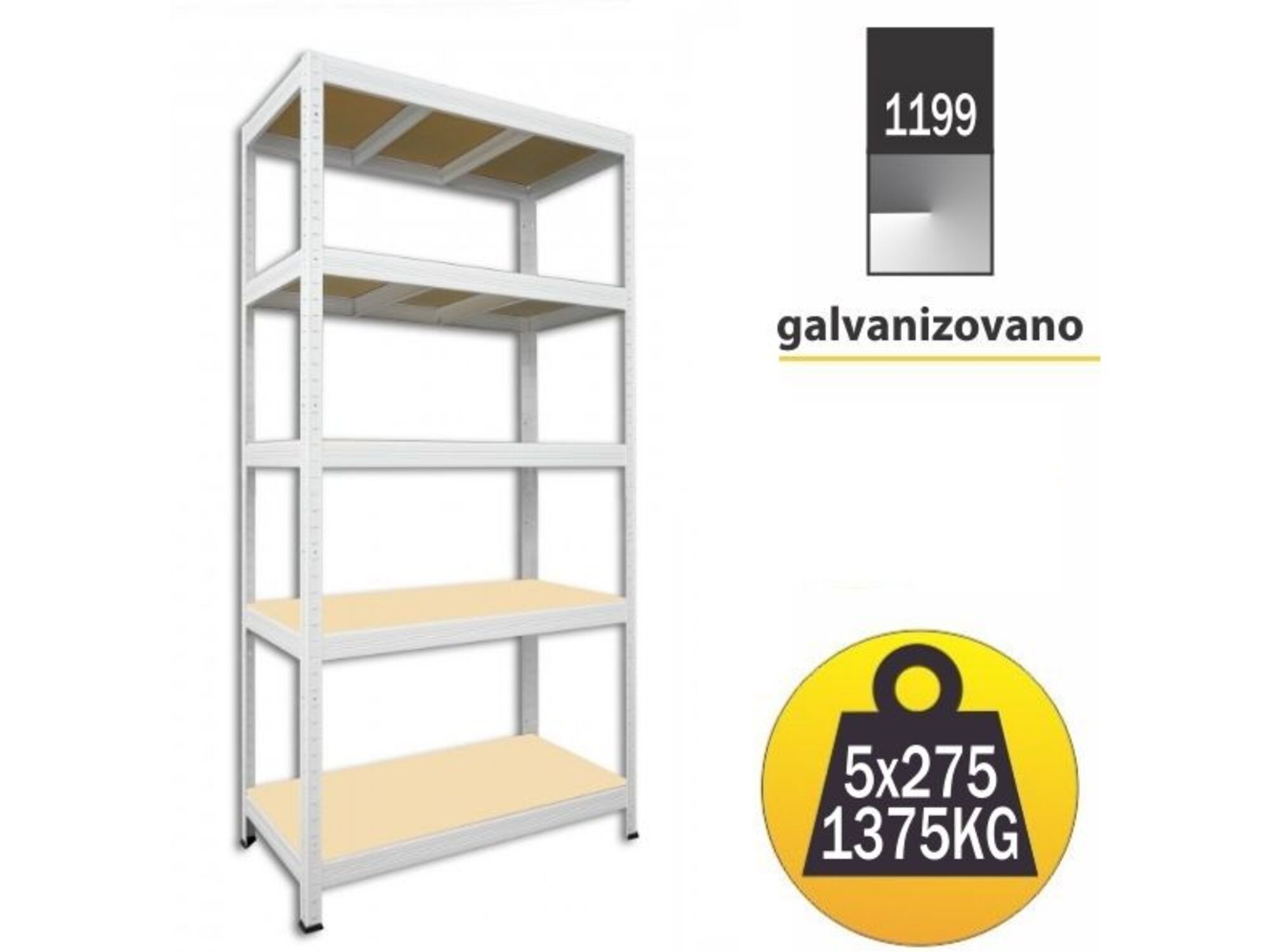SmartStorage Polica 80x120x60cm