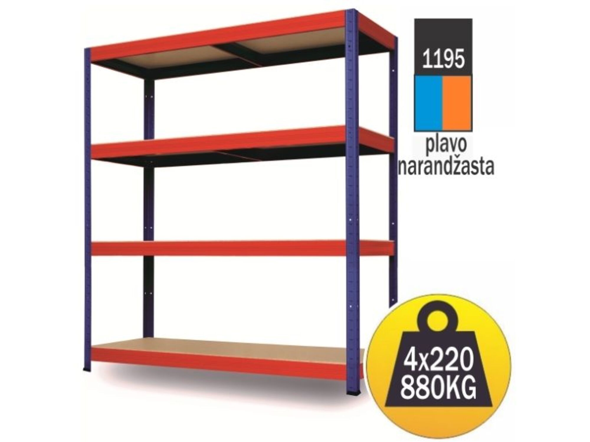 SmartStorage Polica 180x150x60cm