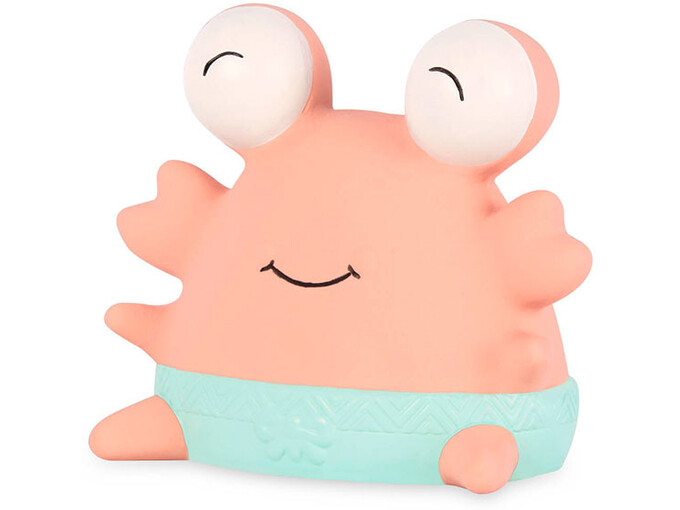 B toys Silikonska glodalica za bebe Kraba BX1559Z
