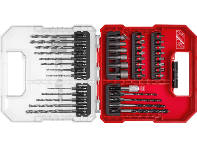 Einhell L-Case 40 kom Set imp.bit burgija+ S2-E6.3-1/4" burgije + nas.ključ