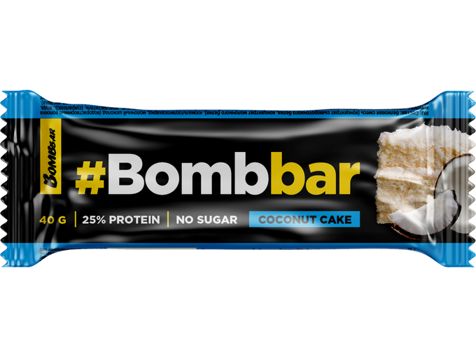 Bombbar Preliveni bar Kokos kolač 40g