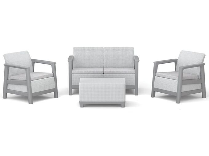 Keter Baštenska garnitura Scandi Linea II sa box stolom CU 264035