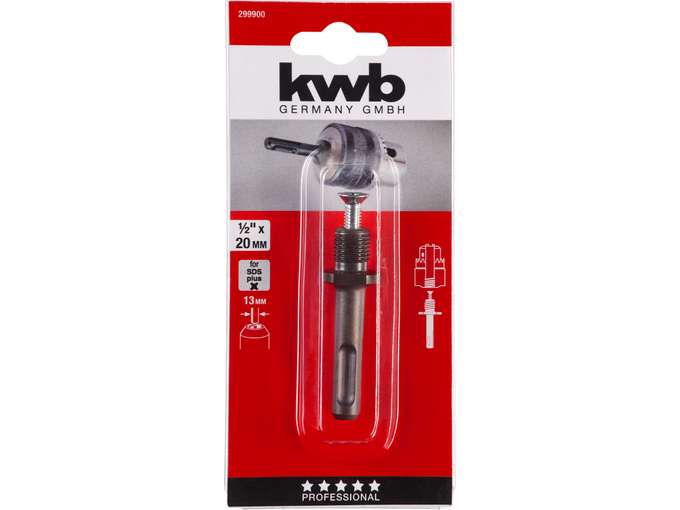 Kwb Adapter 1/2"x20 SDS plus | SB za stezne glave