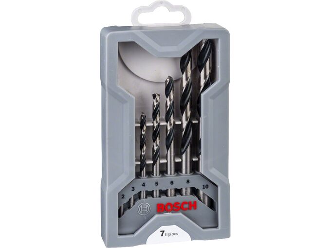 Bosch Set spiralnih burgija PointTeq 7kom MiniXline