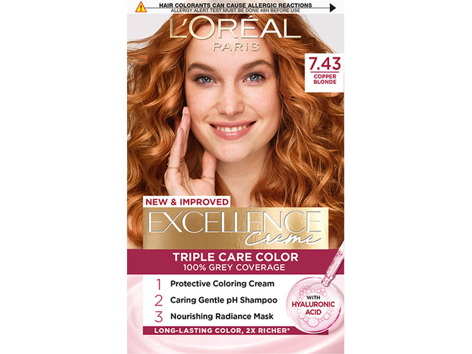 LOreal Paris Boja za kosu Excellence 7.43
