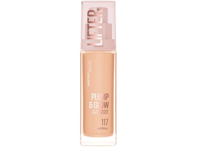 Maybelline New York Tečni puder Lifter Plump&Glow 117