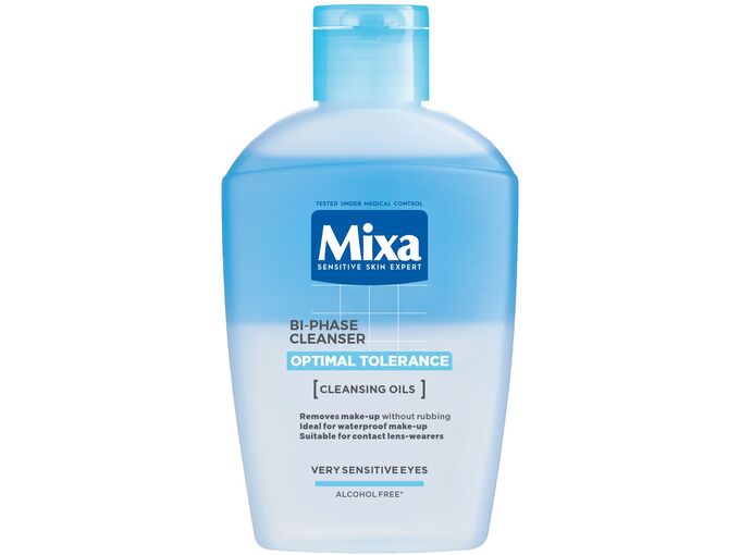 Mixa Optimalno Tolerantan dvofazni skidač šminke 125ml