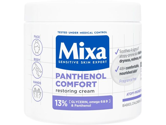 Mixa Umirujuća krema za kožu sklonu atopiji Panthenol Comfort 400ml