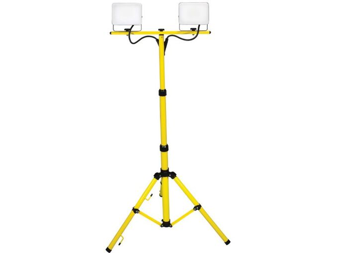 Commel LED Reflektor stativ 2x50W 6500K 5400lm kabl 2,5m