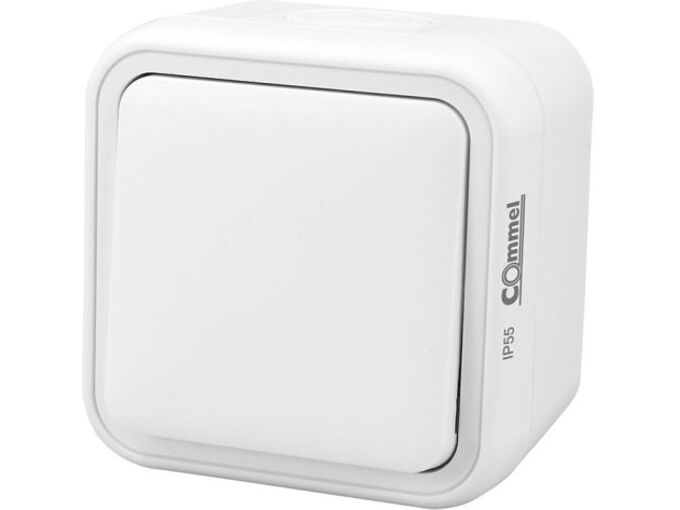 Commel Jednopolna instalacijska sklopka 10A 250V IP55