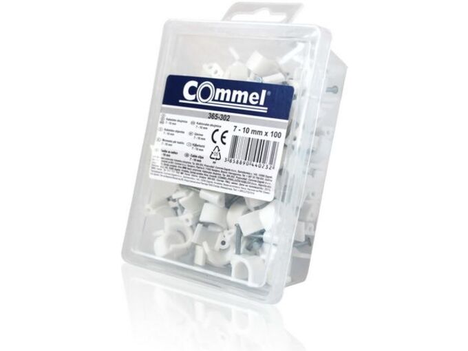 Commel Kablovske obujmice 7-10mm 100 kom