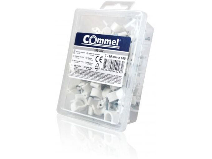 Commel Kablovske obujmice 10-14 mm 50 kom