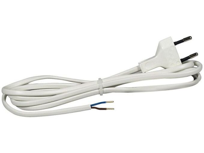 Commel Priključni kabl 2,5 A 250 V 3m H03VVH2-F 2x0,75