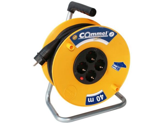 Commel Kabl sa motalicom PVC bubanj 280mm monofazna 50m H05RR-F 3G1,5