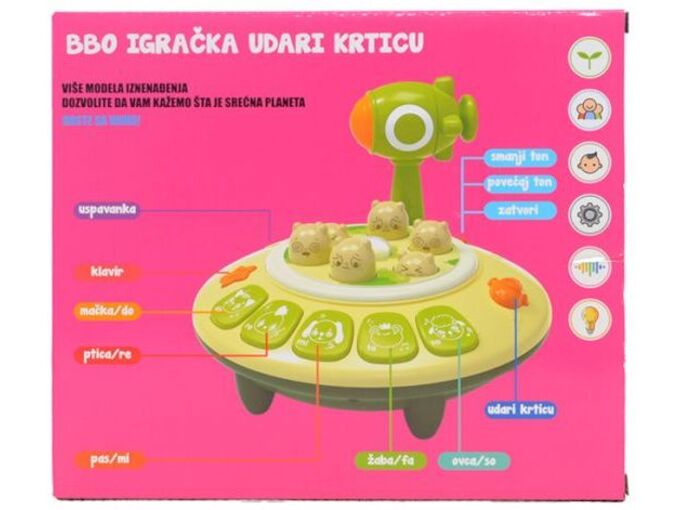 BBO Igračka Udari krticu