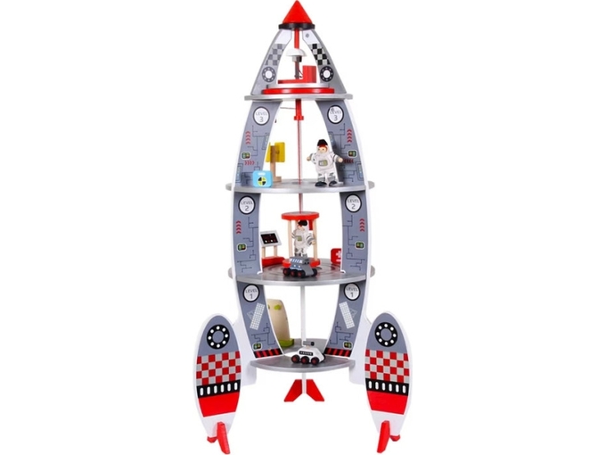 BBO Drvena igračka Svemirska raketa 3G+