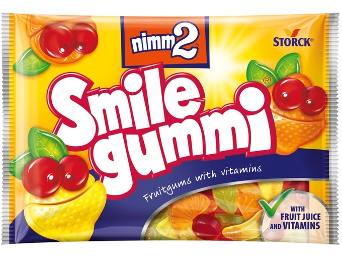 Nimm2 Bombone Smilegummi 100g