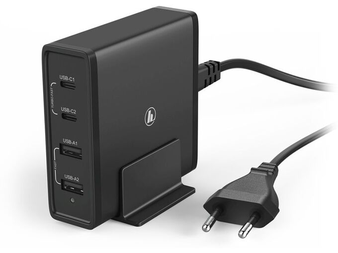 Hama Stanica za punjenje 65W 2xPD USB-C, 2xUSB-A