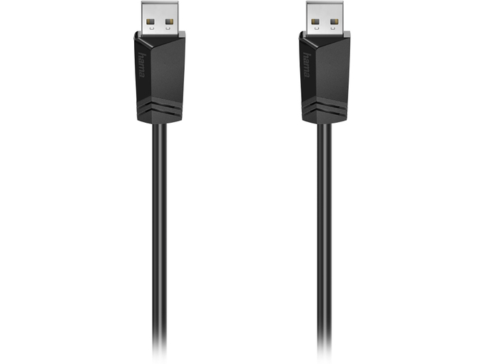 Hama USB A-A kabl USB 2.0, 480 Mbit/s 1.50 m