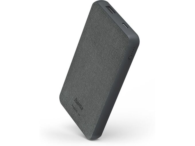 Hama Power bank Fabric 10 10000 mAh USB-A + USB-C