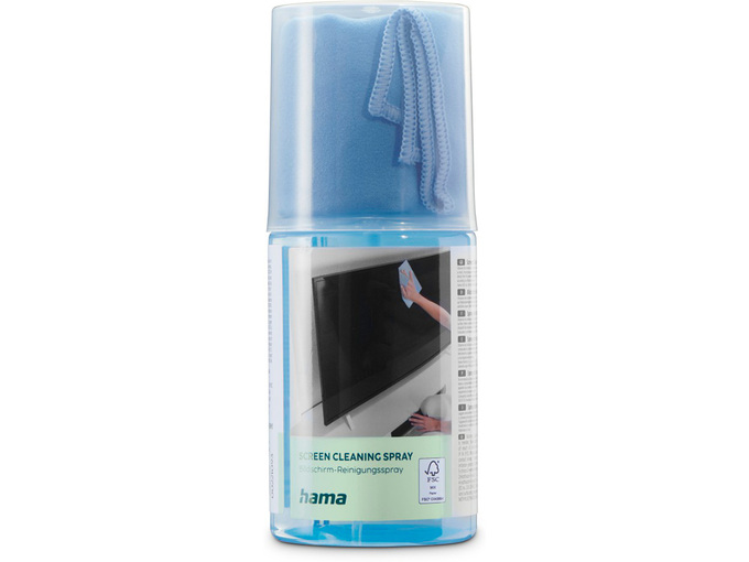 Hama Sredstvo za čišćenje plazma/LCD ekrana sprej+tkanina