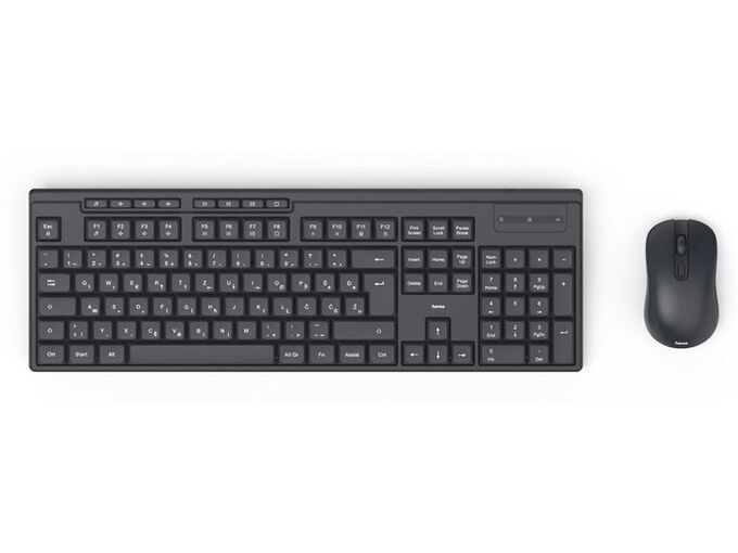 Hama Bežična tastatura i miš WKM-200 SRB