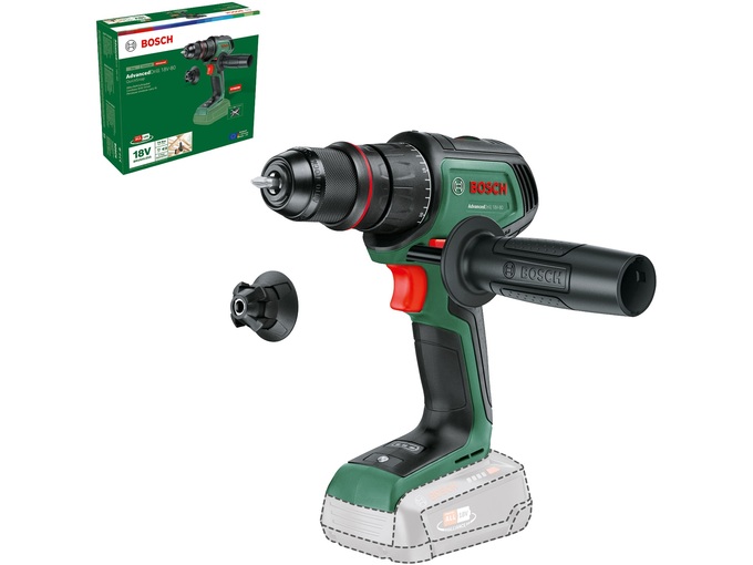 Bosch Akumulatorska bušilica odvrtač AdvancedDrill 18V-80 QuickSnap 06039E2000