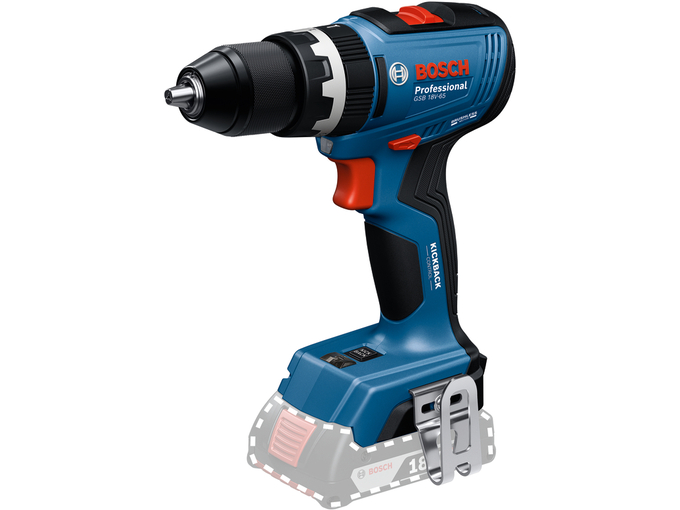Bosch Akumulatorska udarna bušilica-odvrtač GSB 18V-65 - 06019N3300