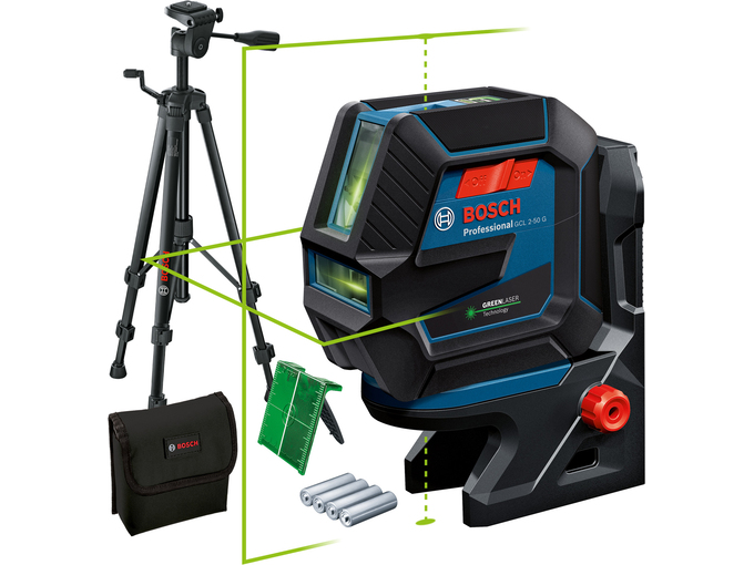Bosch Kombinovani laser GCL 2-50 G + RM 10 + BT 150 Carton 0601066M01