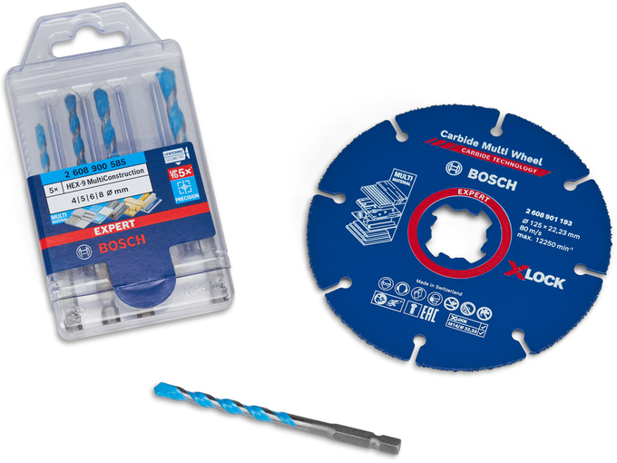 Bosch Multimaterial set 125 mm Expert 061599765R