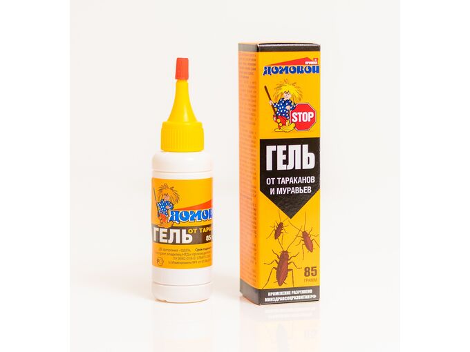 Domovoi Proska Gel za bubašvabe i mrave u flašici od 85g u kutiji