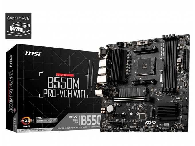 MSI Matična ploča B550M PRO-VDH WIFI